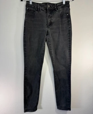 Ann Taylor Jeans Womans Curvy Fit Straight Leg Black Denim size 6 - Image 1 of 4