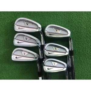 Nike Victory Red Forged Split Cavity Iron Set 6pcs 5-pw NS PRO 950GH Flex R - Picture 1 of 5
