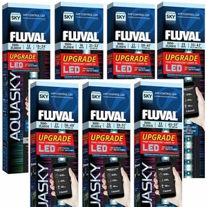 Fluval Aquasky 2.0 Aquarium Light LED Bluetooth Fish Tank Plant Lighting & APP - Picture 1 of 6