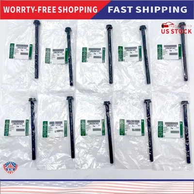 10X OEM Cylinder Head Bolts for LAND ROVER LR4 Range Rover Range Rover Sport - Изображение 1 из 4