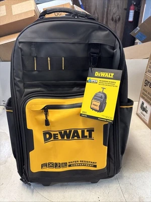 DeWalt DWST560101 Pro Backpack Tool Organizer on Wheels NEW.A8  0535 - Image 1 of 4