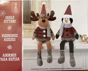 Christmas Indoor Decorations-Shelf Sitters-Handcrafted Polyester /FRE DELIVERY - Picture 1 of 2