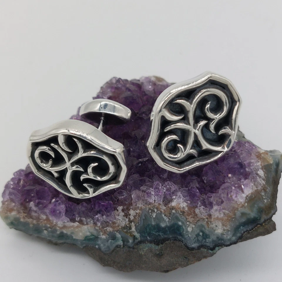 Stephen Webster - Silver 925 Thorn Cufflinks. - Image 1 of 4