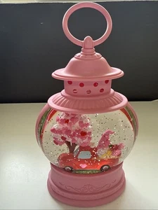 Valentines Day Snow Globe 6H Timer with Swirling Glitter - Picture 1 of 8