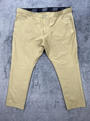 Pantalones de golf Nike para hombre 42x30 caqui flexibles Dri-FIT ajustados chinos de 5 bolsillos BV0278-297 Foto 1 de 4