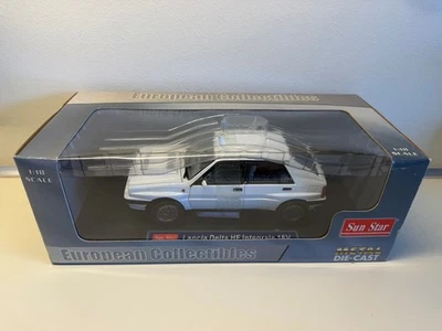 1/18 Sunstar Lancia Delta HF integrale 16v White #3101 - Image 1 of 2