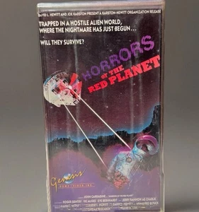Horrors of the Red Planet VHS Genesis Home Video Sci-Fi Film Vintage Horror VHS - Bild 1 von 9