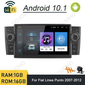 Radio de coche para Fiat Grande Punto Linea 2007-2012 reproductor multimedia GPS estéreo BT - Imagen 1 de 20
