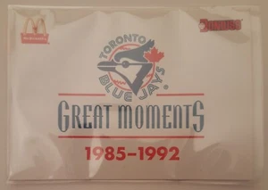 1993 Donruss Toronto Blue Jays Great Moments McDonalds Baseball Card SET (01-36) - Picture 1 of 7