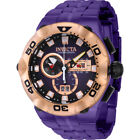 Invicta Subaqua Chronograph Quartz Purple Dial Men's Watch 41726