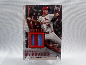 2025 Topps Series 2 Michael McGreevy Major League Material Patch 2/25 Cardinals - Bild 1 von 2