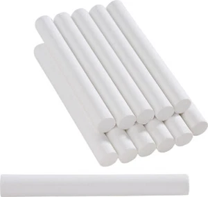 Tiza de mesa de pared, 12 piezas, blanca - Imagen 1 de 2