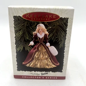 Barbie Hallmark Keepsake Holiday 1996 Serie 4 Serie Coleccionista Nueva en Caja - Imagen 1 de 4