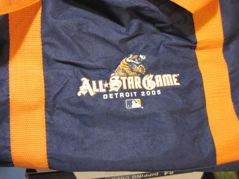 MLB 2005 All Star Game Collectible Souvenir Duffel Bag Detroit Tigers Baseball Cover