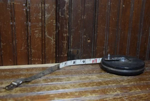 KEUFFEL & ESSER K&E PHOENIX 75 FOOT REEL TAPE MEASURE HARD CASE SURVEY HAND TOOL - Picture 1 of 8