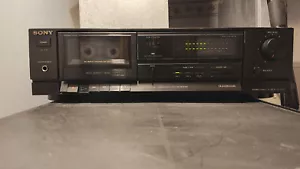 Sony TC-FX120 Stereo Cassette Deck. -HEAR IT- {{{RESTORED}}} - Picture 1 of 10