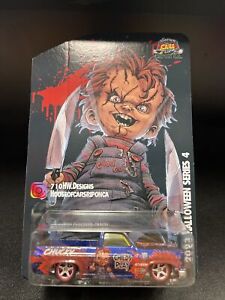 CUSTOM Hot Wheels  '83 CHEVY SILVERADO  Chucky 2023 Halloween Themed