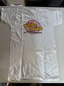 Camicia promozionale nuova vintage anni '80 Hubba Bubblegum nuova senza etichette adulto s retrò - Foto 1 di 5
