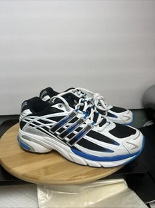 Adidas Hombre Adistar Cojín Original Talla 6 Blanco/Negro/Azul |ID5747| - Imagen 1 de 5