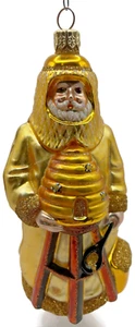 Patricia Breen Imkerei Weihnachtsmann gelb gold Frühling Christbaumschmuck - Bild 1 von 14
