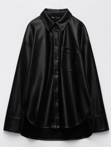 Las mejores ofertas en Camisetas Zara imitación de cuero para De mujer |  eBay
