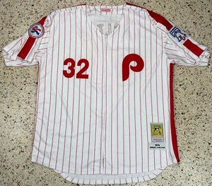 Mitchell & Ness MLB Phillies #32 Steve Carlton Centennial Zip Jersey Size 52 - Picture 1 of 12