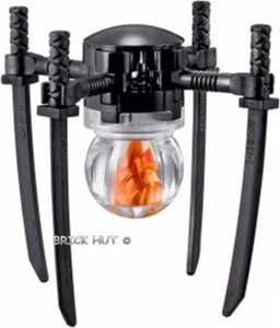 LEGO STAR WARS B'OMARR MONK FIGURE SQUARE SWORD GUARD - 2012 - RARE - NEW - Picture 1 of 2