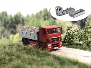 MU N-S00010-MAN TGX 6x4 Tipper Truck-Unpainted-N Gauge-New - Picture 1 of 1