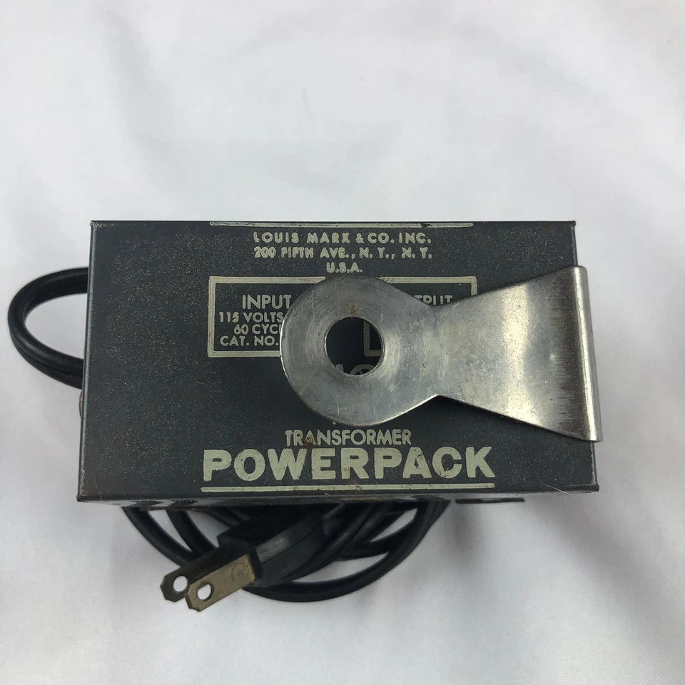 LOUIS MARX 18 VOLT MODEL DC POWER PACK TRANSFORMER - Image 1 of 1