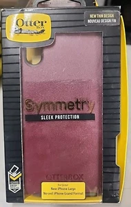 Otterbox Symmetry Series Case for Apple iPhone Xs Max- Fine Port (Maroon) - Picture 1 of 3