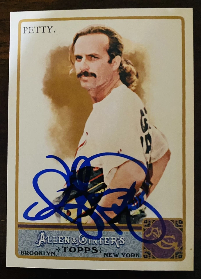 Kyle Petty Auto Signed NASCAR 2011 Topps Allen & Ginter Card #135 In Person - Image 1 of 1