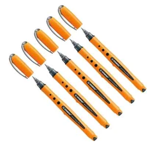 5x Stabilo Tintenroller Tintenschreiber worker+ fine 0,3 mm schwarz 2016/46 - Bild 1 von 5