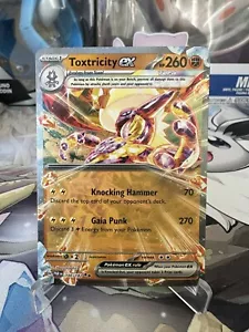 Toxtricity ex Paradox Rift 100/182 Holo Double Rare Pokémon TCG - Picture 1 of 2