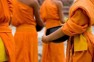 Double Layer Buddhist Monk Robe Meditation Costume Depota Sivra Atapirikara - Picture 1 of 4