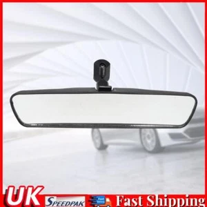 10 Inch Internal Mirror Black Rearview Interior Mirror ABS Glass Car Accessories - Picture 1 of 12