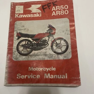 Руководство заводской сервисной ремонтной мастерской 1981-1982 Kawasaki AR50 AR80 99924-1030-02 - Изображение 1 из 4