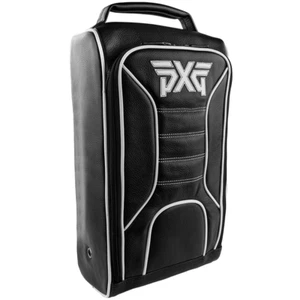 PXG CLASSIC LEATHER GOLF SHOE BAG / RICH BLACK PEBBLE LEATHER / LTD EDITION !!! - Picture 1 of 2