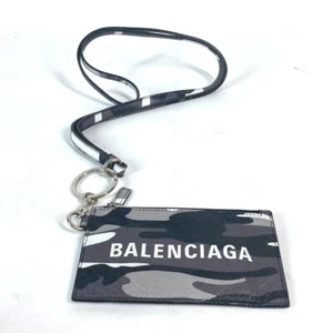 BALENCIAGA 594548 Wallet camouflage Card Holder Fragment Case coin purse - Picture 1 of 14