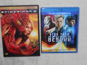 Clearance Price! 3 DVDs "Avatar"," Sp.-Man 2", "St. Trek Beyond" (See Pix) - Picture 1 of 3