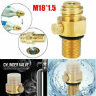 M18*1.5 Refill CO2 Valve Adapter Thread Converter Replacement For SodaStream