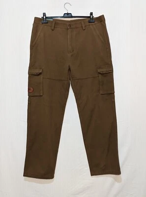 Pantaloni Cargo Jeep Spirit Uomo , Kaki Scuro ,Taglia 56 (XXL), (Girovita 100cm) - Imagen 1 de 4