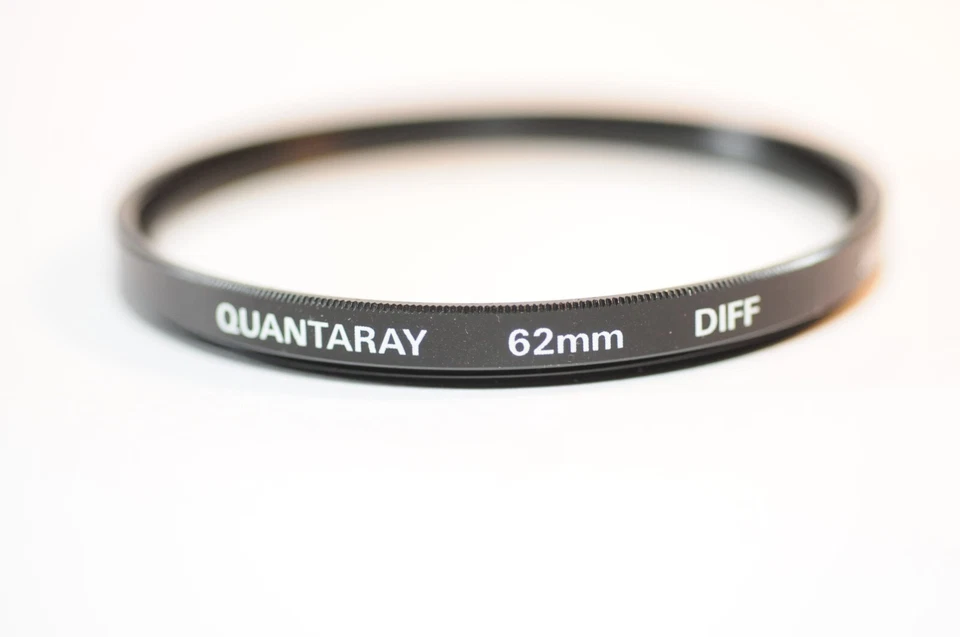 Quataray 62mm Diffuser filter for Nikon Canon Sigma Sony Tamron lens - Image 1 of 4