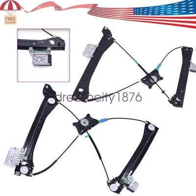 RH+LH Front Power Window Regulator for 18-24 Audi A5/S5 Quattro Coupe Models - Image 1 of 4
