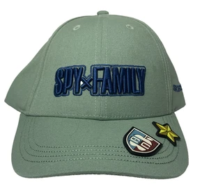 Gorra de béisbol Spy Family verde ajustada Sketchers corona dura 57 ajustable nueva con etiquetas - Imagen 1 de 8