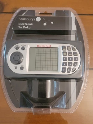 Electronic Su Doku Game - Sainsbury's - New Sealed - Image 1 of 2