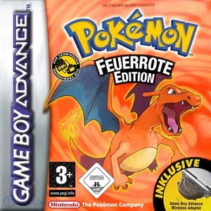 Nintendo GameBoy Advance - Pokemon Feuerrote Edition + Adapt. DEUTSCH mit OVP - Bild 1 von 5