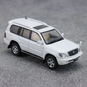 EY GCD 1:64 White Land Cruiser Cygnus V6 SUV ORV Model Diecast Display Car - Picture 1 of 8