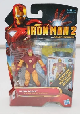 FIGURA DE ACCIÓN HASBRO IRON MAN 2 SERIE DE CÓMICS IRON MAN 30 - NUEVA -  Foto 1 de 4