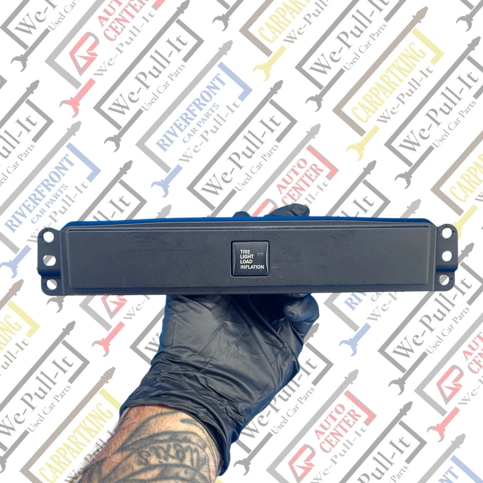 08-09 INTERRUPTOR DE CONTROL BOTÓN INFLADO CARGA LIGERA NEUMÁTICO DODGE RAM 04602528AC OEM Foto 1 de 4