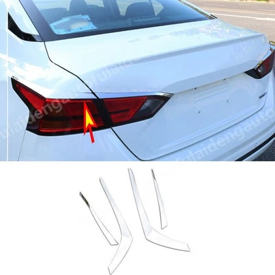 Cubierta de luz trasera de acero inoxidable para Nissan Teana Altima 2019-2022 Foto 1 de 4